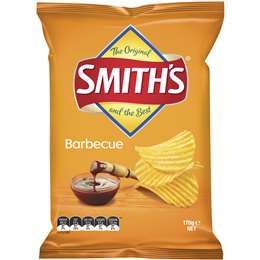 Smiths BBQ Crinkle Cut Chips 170g