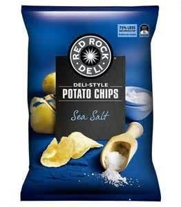 (SBI) Red Rock Deli Sea Salt Original Chips 165g