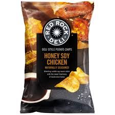 Red Rock Deli Honey Soy Chicken Chips 165g