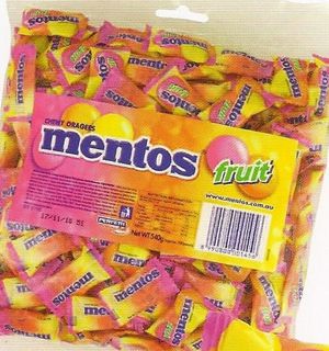 Mentos Fruit Pillowpack 540g (200pk)