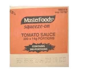 (TBD) Masterfoods Tomato Sauce Portion Control (300x14g)