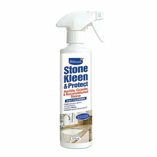 Hillmark Stone Kleen & Protect Marble , Granite  & Reconstituted Stone 3 in 1 Cleaner 375ml