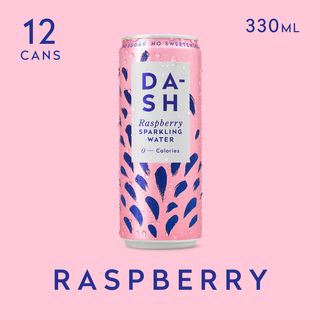 (NP) Dash Water Raspberry Sparkling Water Cans (12x330ml)