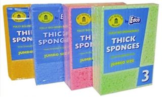 EDCO Handy Jumbo Sponges Multi Purpose 3pk