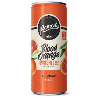 (NP) Remedy Organic Switchel Blood Orange No Sugar Mini Cans (24x250ml)