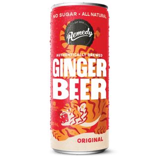 (NP) Remedy Organic Ginger Beer Original No Sugar Mini Cans (24x250ml)