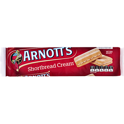 Arnotts Shortbread Cream 250g