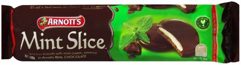 Arnotts Chocolate Mint Slice 200g