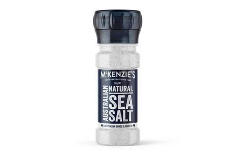 McKenzies Natural Sea Salt Grinder 90g