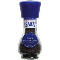 Saxa Black Peppercorn Grinder 45g