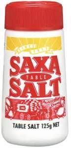 Saxa Salt Picnic Pack 125g