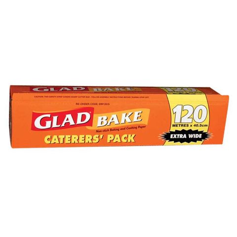 Glad Bake Cooking Paper Catering Pack (120mx30cm)