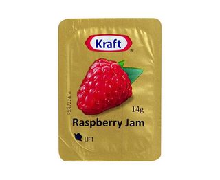 Kraft Raspberry Jam Portion Control (75x14g)