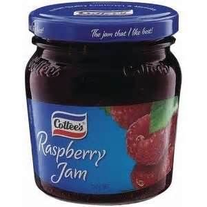Cottees Raspberry Jam Jar 375g