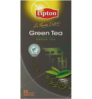 Lipton Sir Thomas Green Tea Bags 25pk