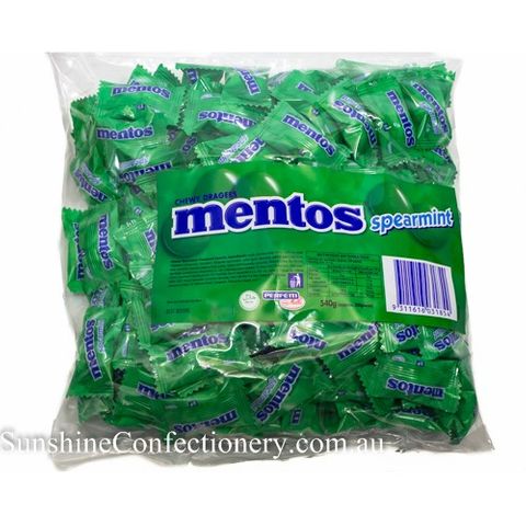 Mentos Spearmint Mints 540g (200pk)