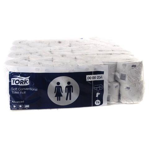 0234 Tork Toilet Rolls  2ply 400 Sheets (48)