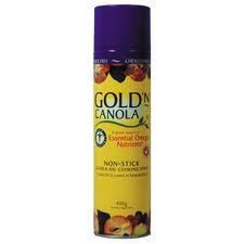 Gold n Canola Omega 3 Cooking Spray 450g