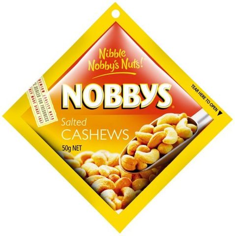 Nobbys Salted Cashews 50g