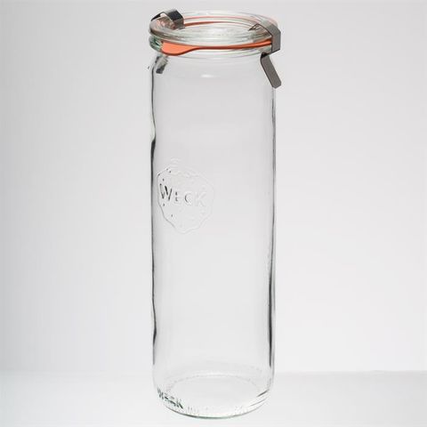 Weck Cylinder Jar, 597ml, S  (min 6)
