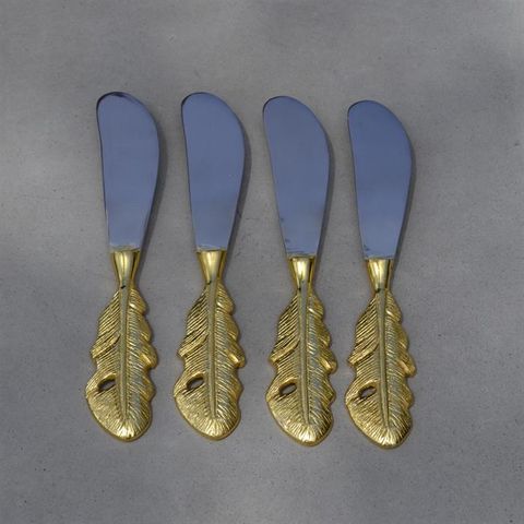 Feather Spreader, Gold