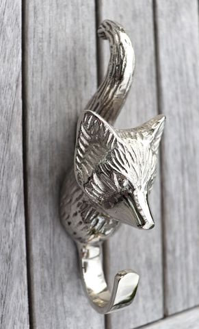 Fox Hook, silver