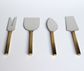 Groovy Cheese Knife set/4