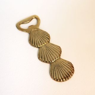 **NEW** Shell Bottle Opener, gold