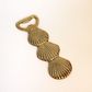 **NEW** Shell Bottle Opener, gold