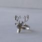 Elk, Napkin Ring, silver