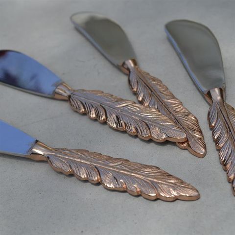Feather Spreader, Rose Gold