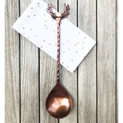 Oh Deer brushed BRONZE SPOON ONLY