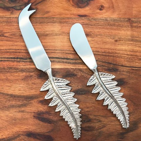 Silver Fern Cheese Knife