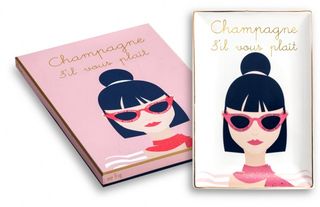 C'est Paris Tray, Champagne Sil Vou Plait