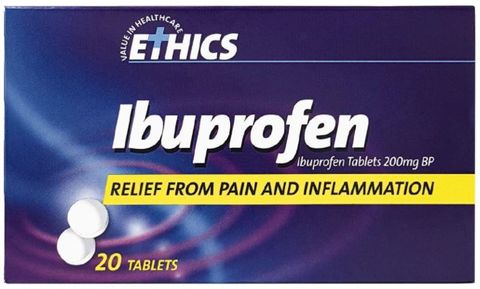 IBUPROFEN 200MG PKT 20