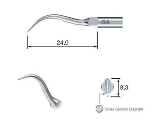 NSK SCALING TIP G4 FOR NSK AND SATELEC