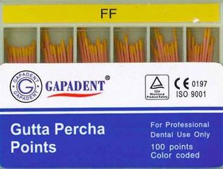 GUTTA PERCHA POINTS FF ACCESSORY BOX 100