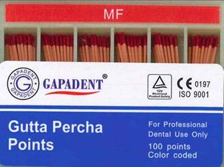 GUTTA PERCHA POINTS MF ACCESSORY BOX 100