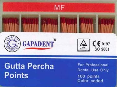 GUTTA PERCHA POINTS MF ACCESSORY BOX 100