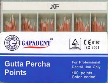 GUTTA PERCHA POINTS XF ACCESSORY BOX 100