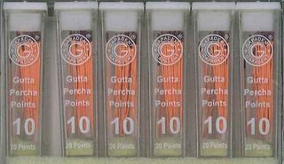 GUTTA PERCHA POINTS CC 10 VIAL/20