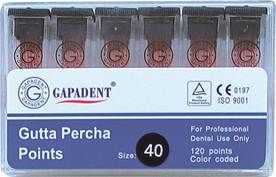 GUTTA PERCHA POINTS CC 40 VIAL/20