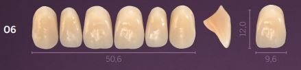 O6-A35 PREMIUM TEETH UPPER ANTERIOR