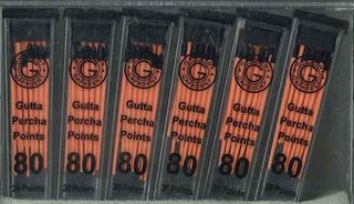 GUTTA PERCHA POINTS CC 80 VIAL/20