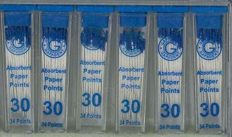 PAPER POINTS CC 30 VIAL/34