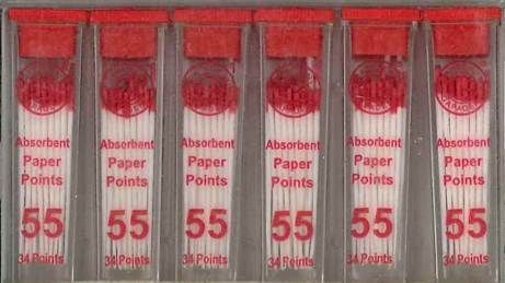 PAPER POINTS CC 55 VIAL/34