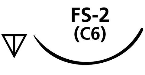 SUTURE PLAIN GUT 3/0 C6 FS2 NEEDLE /12