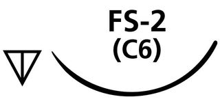 SUTURE PGA FAST 4/0 C6 FS2 NEEDLE /12