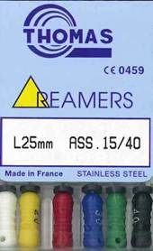 REAMERS 25MM 15-40 ASST