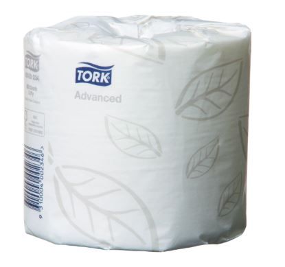 TORK ADVANCED TOILET ROLL 2PLY / ROLL